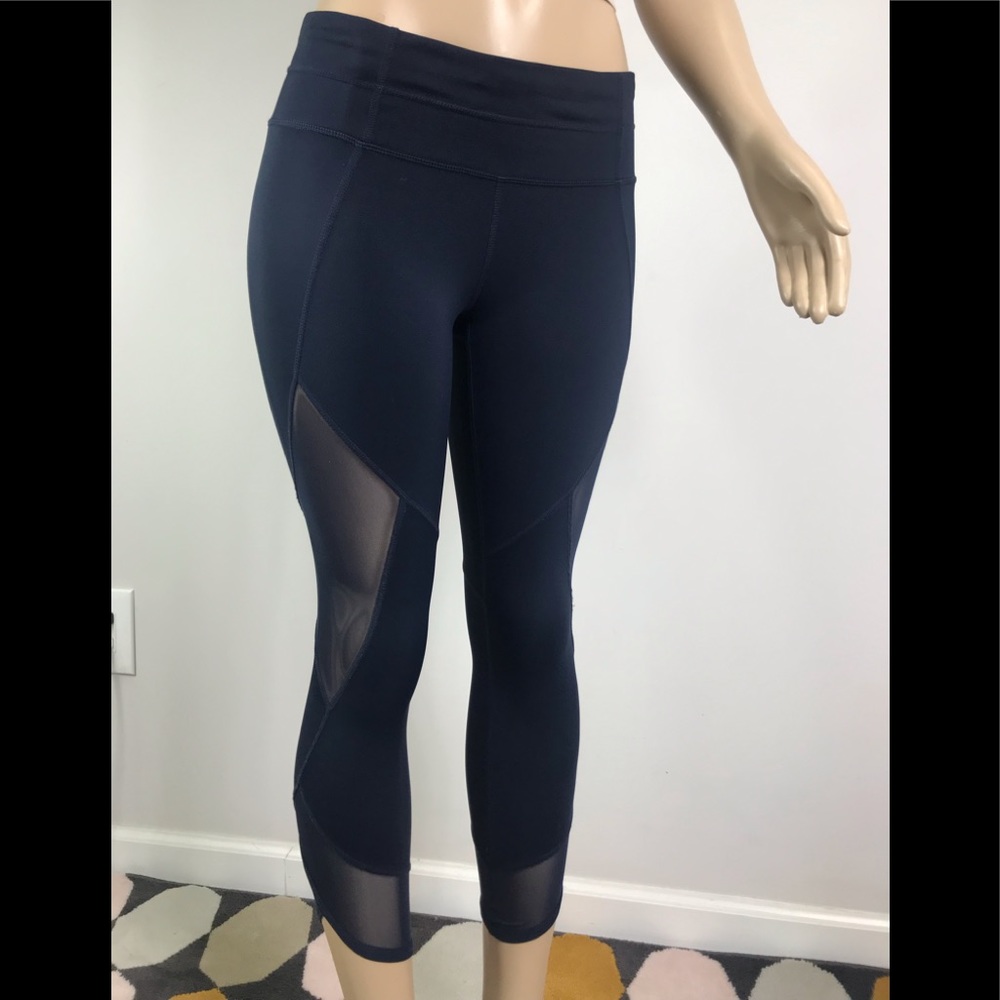 🏃🏽‍♀️Beautiful Athleta Blue Leggings Small - Picture 2 of 8